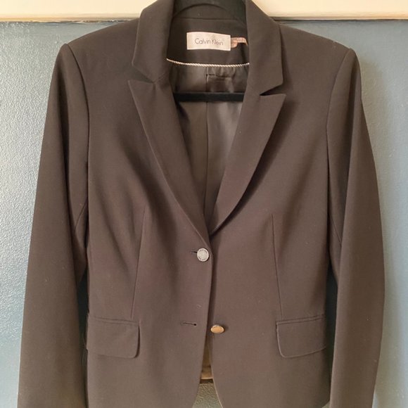 Calvin Klein Two-Button Blazer - Picture 5 of 5